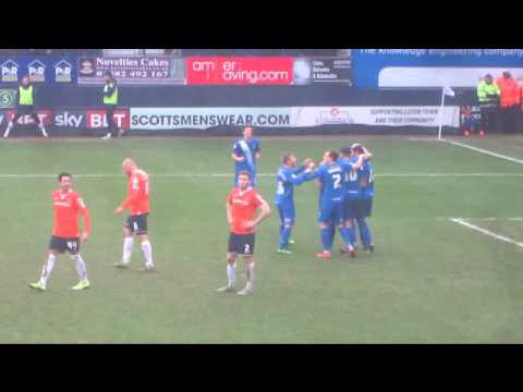 Hartlepool Goal at Luton.