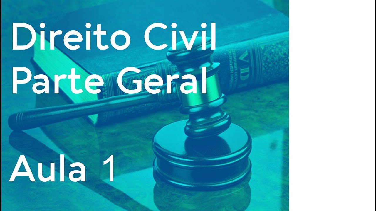 Direito Civil I- Parte Geral. Aula 1- O que é Direito? Direito brasileiro e suas divisões.