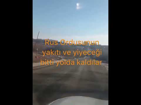 Sosyal medya bunu konuştu Yakıtı ve yiyeceği biten Rus ordusu bir Ukraynalı tarafından  kaydedildi