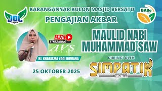 Download lagu 🔴[LIVE] PENGAJIAN AKBAR DALAM RANGKA MAULID NABI MUHAMMAD SAW DIMERIAHKAN OLEH SIMPATIK MUSIC mp3