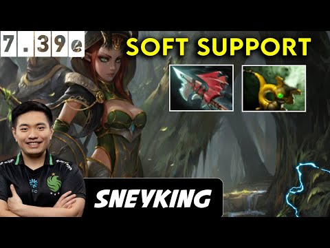 Sneyking Enchantress Soft Support - Dota 2 Patch 7.39e Pro Player Full Gameplay
