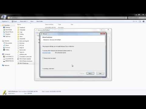 How to restore windows xp
