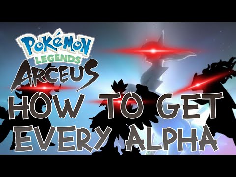 Pokemon Legend Arceus Every Alpha Pokemon Guide