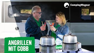 Gemeinsam Angrillen mit Cobb | Premier+ Gas Deluxe Grill | Camping Wagner Exklusiv Editionen