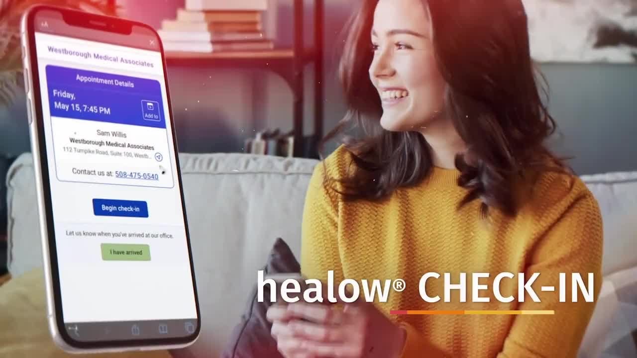 Healow check-in
