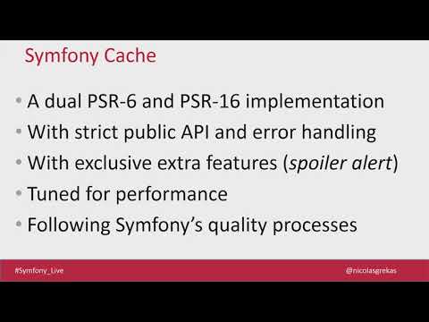 SymfonyLive London 2018 - Nicolas Grekas - Symfony Cache: a premium recipe to fast apps