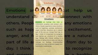 Emotions ❤️😊😢 | Simple English Topic  #learnenglish #englishpractice