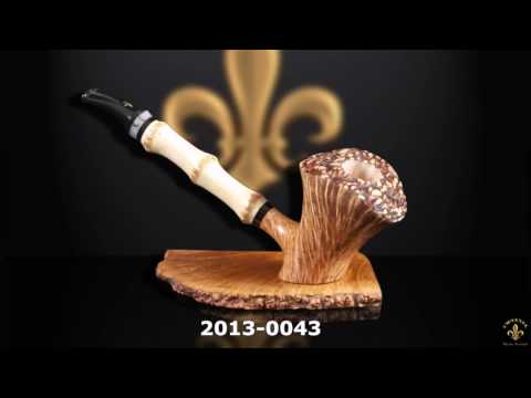 2013-0043 Free hand strawberry root pipe Mastro Grandolfo