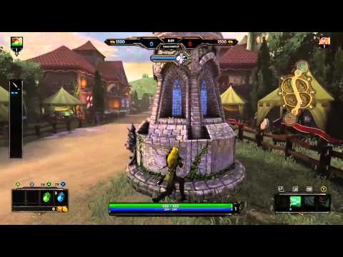 Smite Xbox One Custom Joust Duel - Artemis vs Isis (level 1 start)