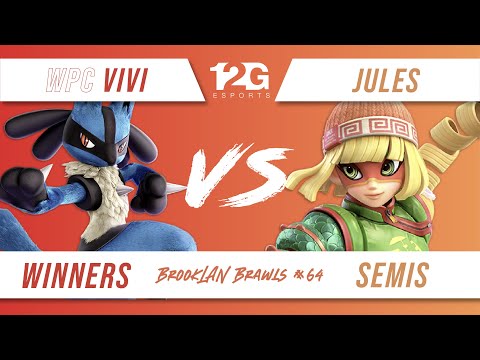 BrookLAN Brawls 64 - WPC | Vivi (Lucario, Hero) v. Jules (Min Min, Steve) - Winners Semis
