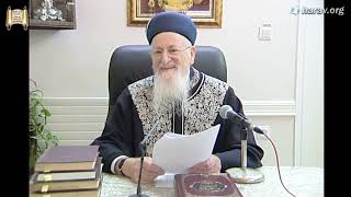 הניסים הגדולים בקריעת ים סוף - פרשת בשלח תשס"ח - מרן הרב מרדכי אליהו (הרב מרדכי אליהו זצ"ל) - התמונה מוצגת ישירות מתוך אתר האינטרנט יוטיוב. זכויות היוצרים בתמונה שייכות ליוצרה. קישור קרדיט למקור התוכן נמצא בתוך דף הסרטון