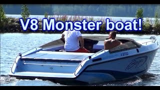 preview picture of video 'V8 Monster boat! Baja 240: Nokia  Finland Pyhäjärvi'