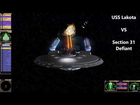 USS Lakota VS Section 31 Defiant | Disaster! | Star Trek Ship Battle | Star Trek Bridge Commander |