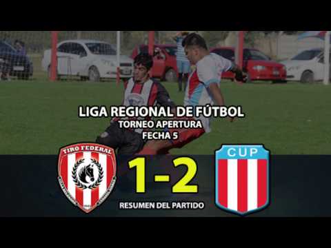 Tiro Federal (Coronel Suárez) vs Unión Pigüé - Resumen (1-2) | Fecha 5 | Liga Regional de Fútbol