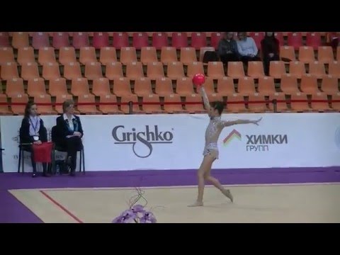 Gerova Galateya 9BUL)  ball Grand Prix Moscow  2016 qual