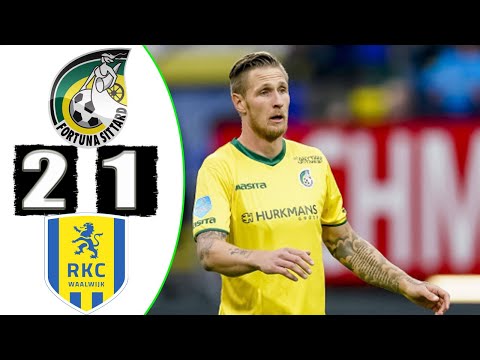 Sebastian Polter Goal - Fortuna Sittard vs RKC Waalwijk 2 - 1 Full Highlights - EREDIVISIE 🔥🔥PES2021