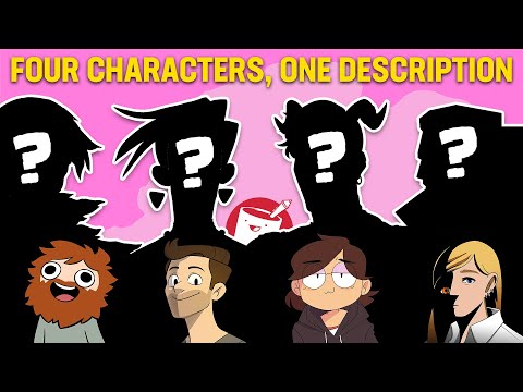 4 Artists Design Characters from the Same Description