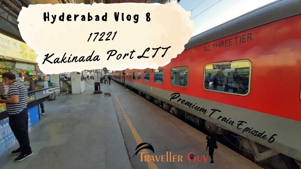Hyderabad Vlog 8 || 17221 Coa Ltt Express || TravelWale