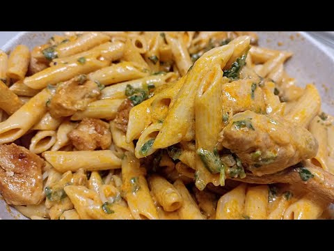 The famous, always requested recipe with chicken! Pasta that breaks all taste records 🥰
