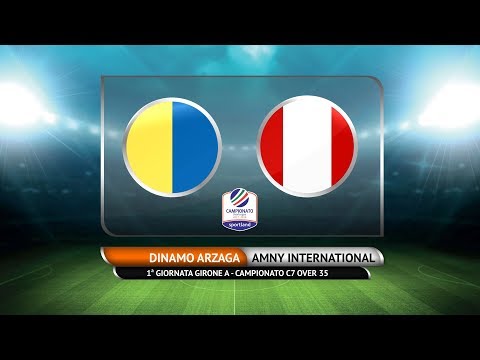 CAMPIONATO C7 OVER 35 - Dinamo Arzaga vs Amny International