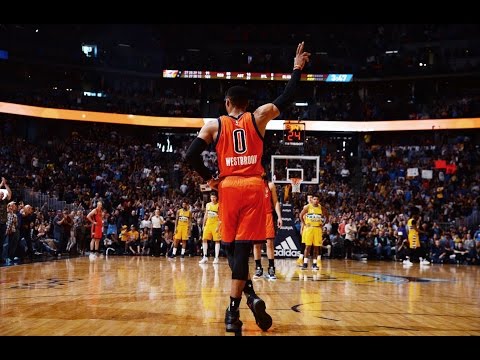 Russell Westbrook Assist Sets NBA RECORD 42ND TRIPLE DOUBLE In A Single Season! | April 9, 2017