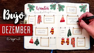 DEZEMBER Bullet Journal SETUP 2019 | deutsch | plan with me