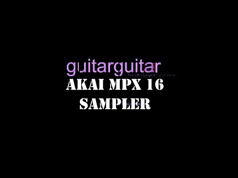 Akai MPX 16 Sampler Demo and Review
