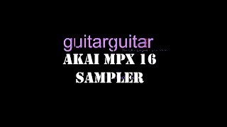 Video thumbnail for Akai MPX 16 Sampler Demo and Review by JJ Lacey