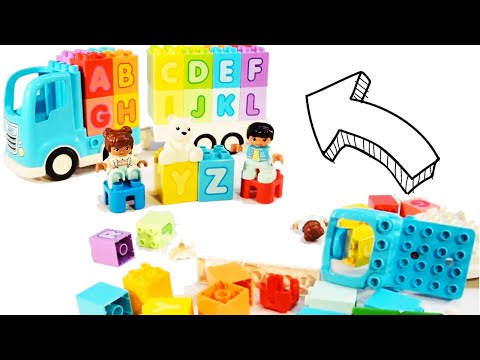 Конструктор LEGO Duplo «Грузовик Алфавит» 10915 / 36 деталей