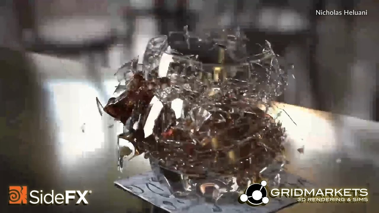 GridMarkets' Houdini Simulations