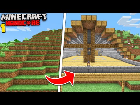 The BEST START In Minecraft Hardcore EVER!