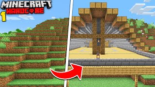 The BEST START In Minecraft Hardcore EVER!