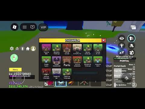 🌀Portal showcase SFX🔈. Skill C. #bloxfruits 