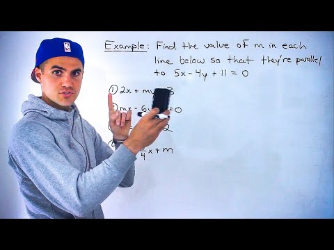 MPM2D (Grade 10 Academic Math) - Find the Equation of a Line Between Two Points