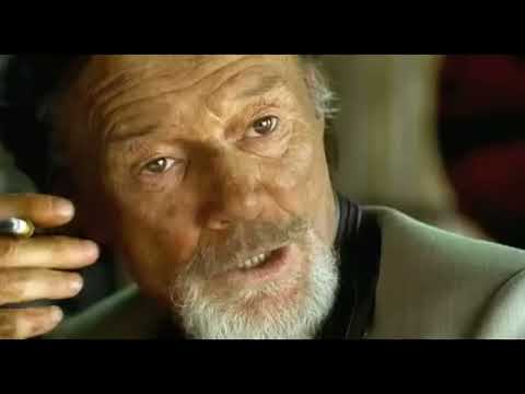 Kill Bill: Volume 2 trailer still — The Bride framed against desert light with Morricone textures