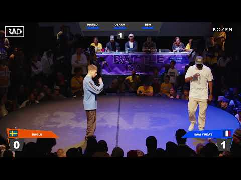 EAGLE vs SAM YUDAT - Battle BAD 2023 - HIP-HOP Top 16