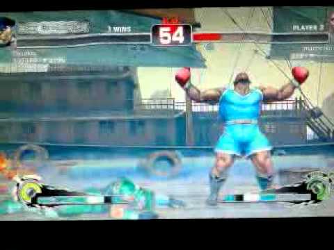 SSF4 AE - Okurko (M.Bison) vs (Balrog) marociso