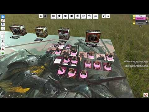 ASOIAF TMG House Targaryen vs Free Folk - TTS league warm ups