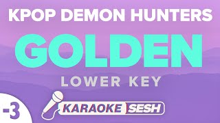 Download lagu Golden (Lower Key) Karaoke - KPop Demon Hunters mp3