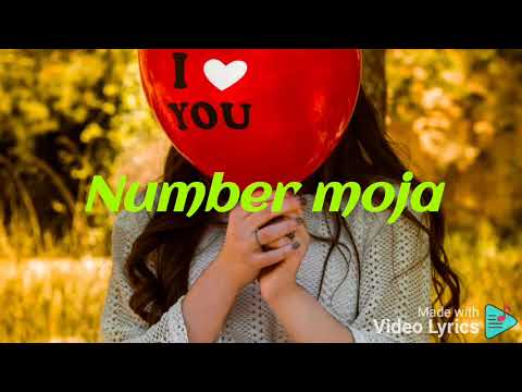 Jay melody_ Number moja Lyrics videos