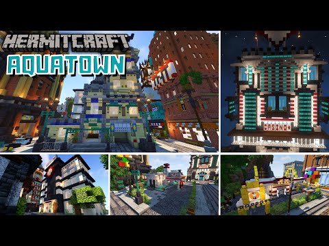 I Completed Aqua Town from Hermitcraft Season 7