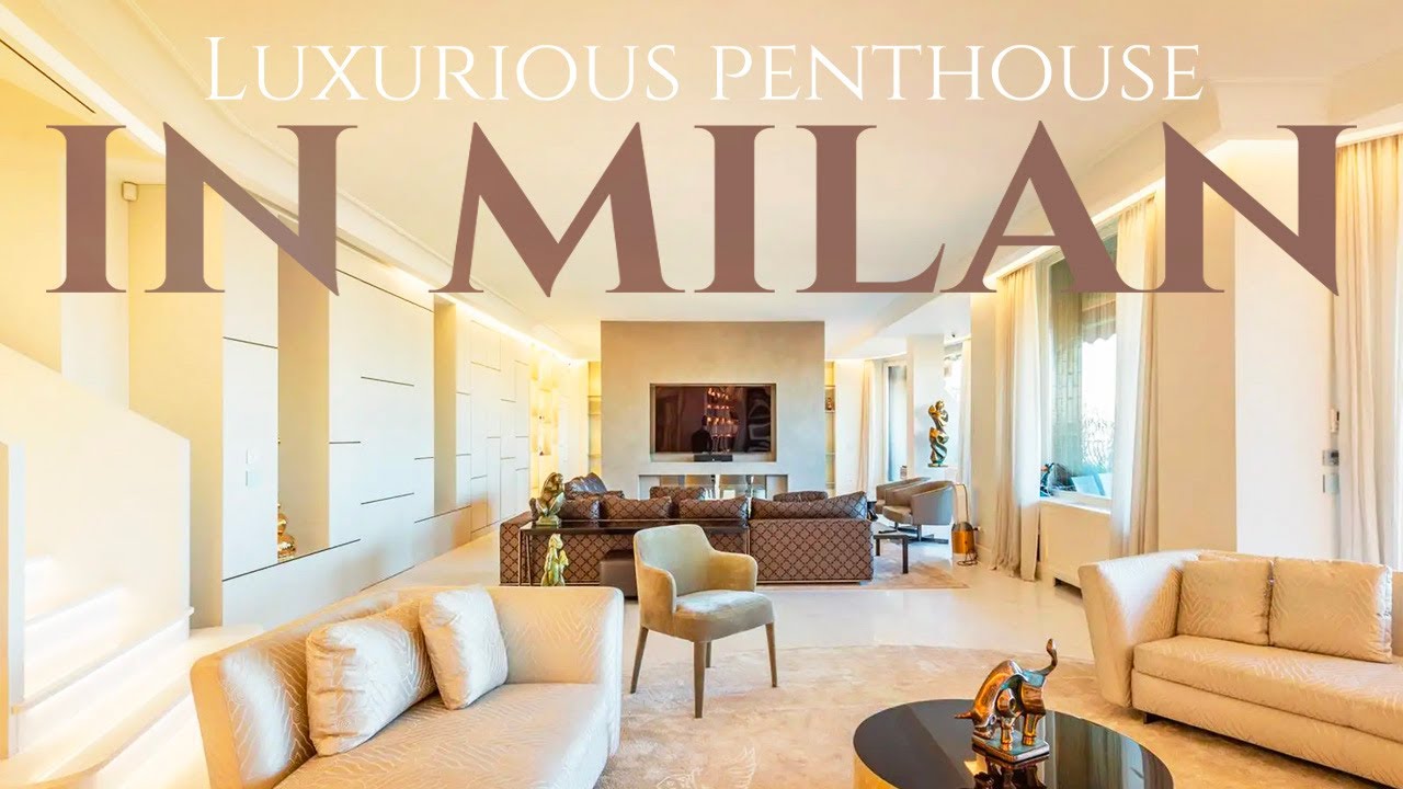 EXCLUSIVE PENTHOUSE With 400 SQM Rooftop Terrace FOR SALE In Milan | Lionard