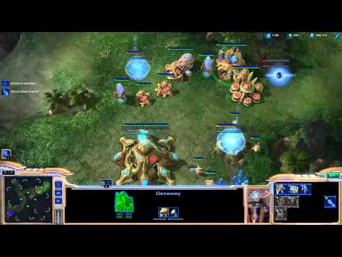 Destiny learning protoss (Minigun on Skype) [Game 11] - Starcraft 2 Ladder