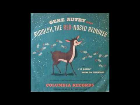 Gene Autry & The Pinafores   Rudolph The Red Nosed Reindeer 1950