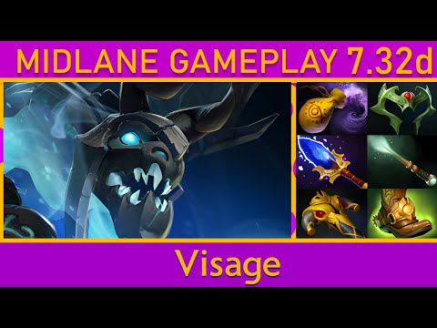 ⭐Dota 2 Visage Mid Gameplay - High MMR