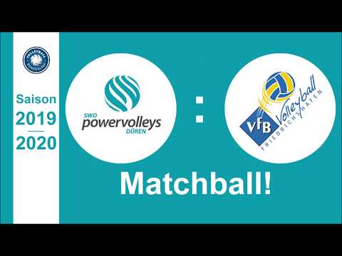 Matchball! SWD powervolleys Düren - VfB Friedrichshafen, Saison 2019/2020