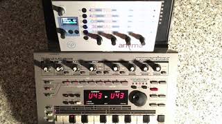 Video thumbnail for Anyma Phi: Sequenced using a groovebox by Aodyo Instruments