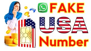 Fake Whatsapp Number 2024 | How To Create Fake WhatsApp Account Using USA Number