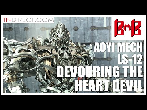 AOYI MECH Black Mamba BMB LS-12 DEVOURING THE HEART DEVIL Oversize MPM 8 Megatron