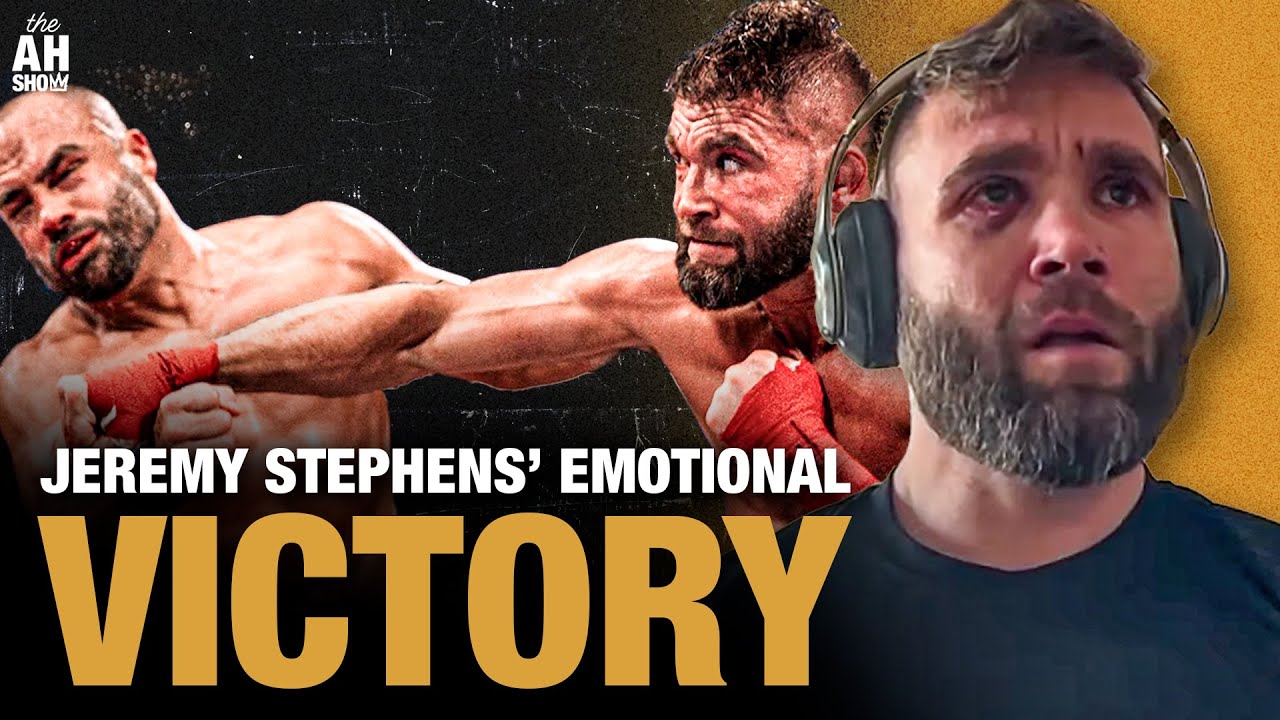Jeremy Stephens raw & emotional on Conor McGregor showdown, breaking Eddie Alvarez's jaw